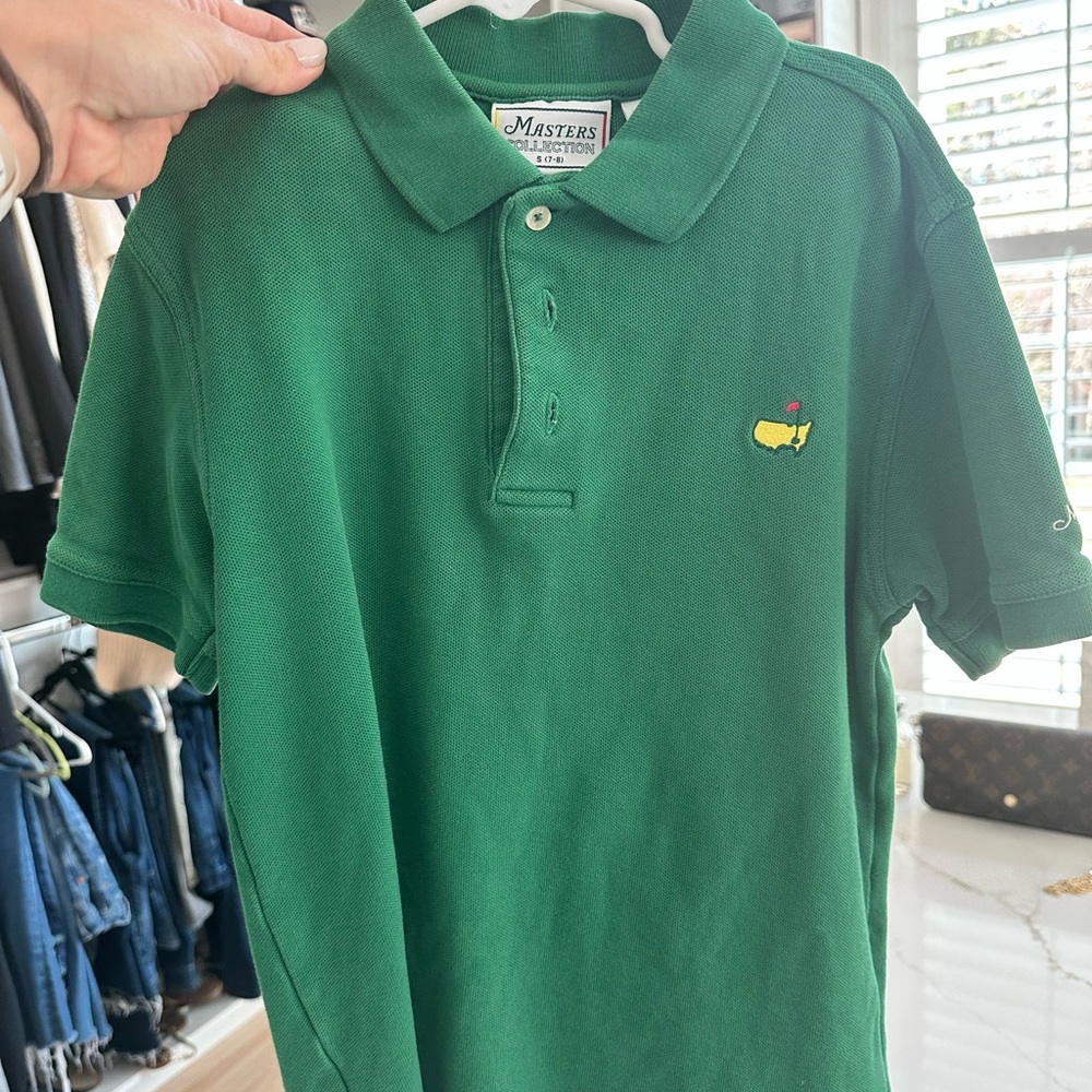 Masters Green Kids Polo Shirt